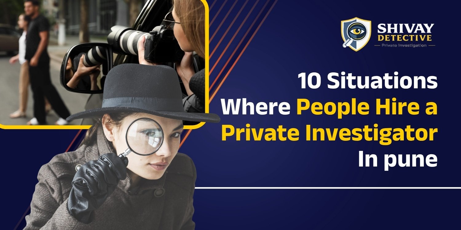 Read more about the article 10 Situations Where People Hire a Private Investigator in Pune