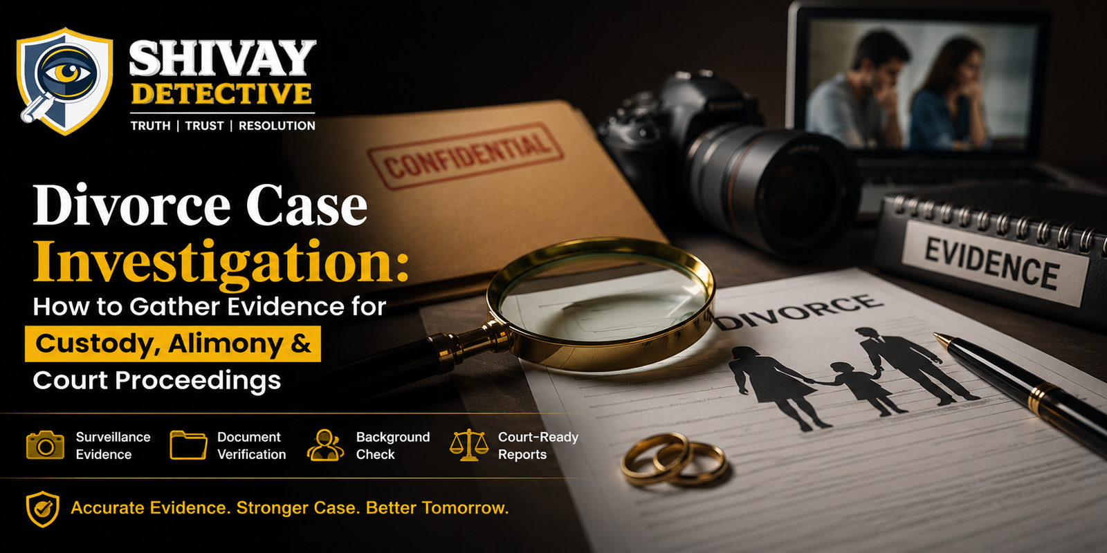 divorce case investigation