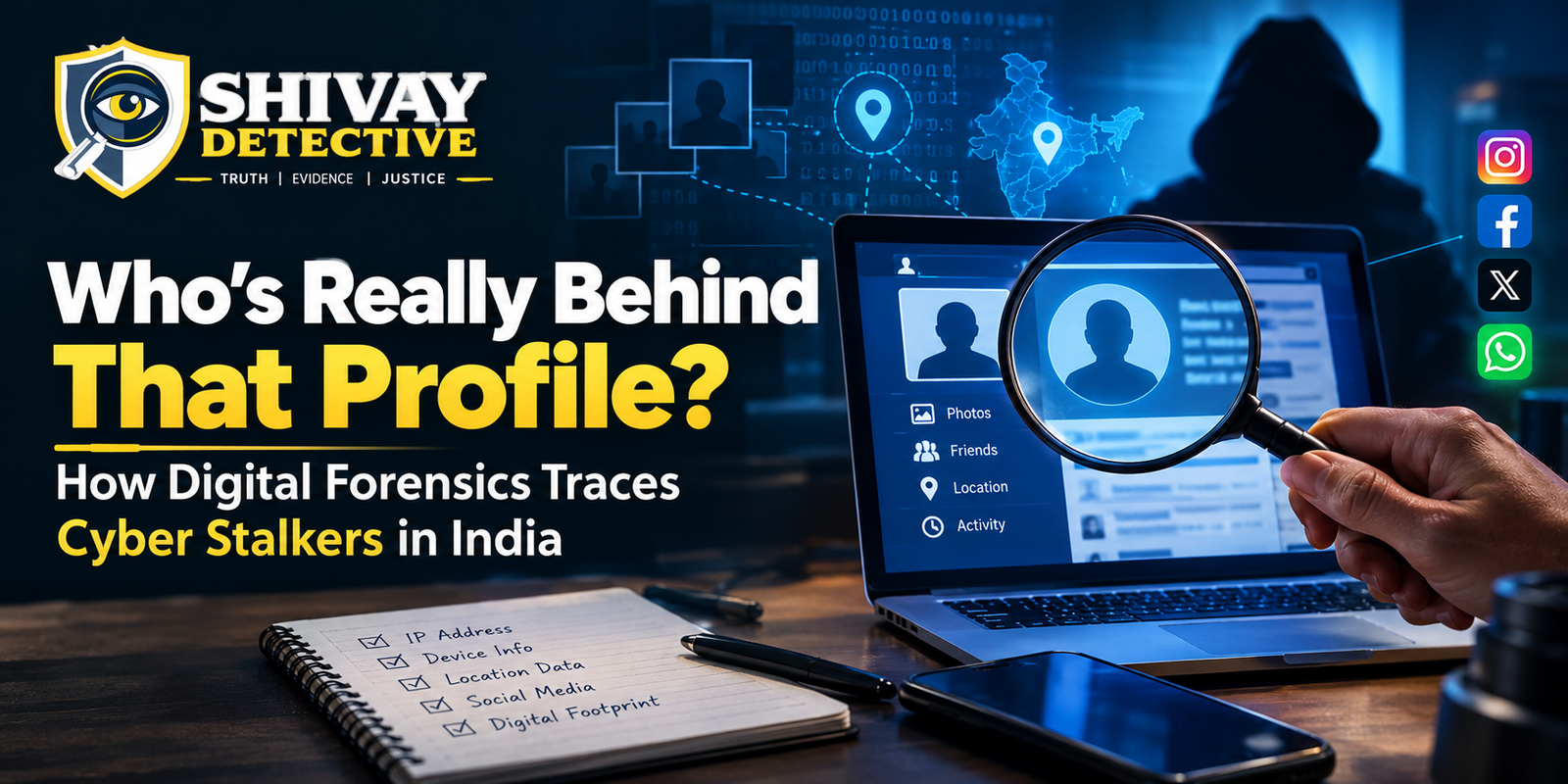 How Digital Forensics Traces Cyber Stalkers in India
